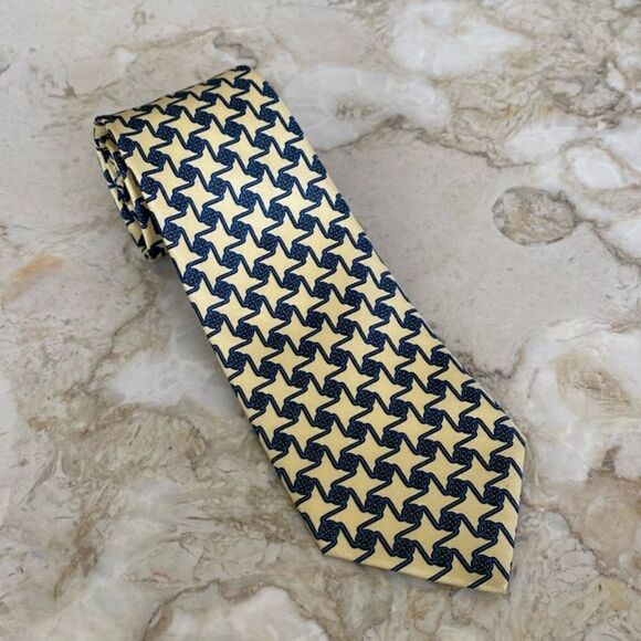 Hermes 100% Silk Tie - Picture 2 of 10